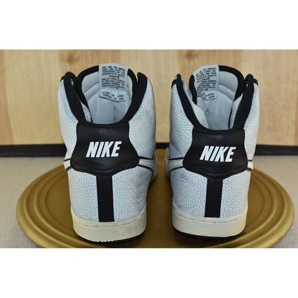Nike Vandal High Men's Shoes Size 9 White/Black Basketball Sneakers 621187-100 - Picture 4 of 14